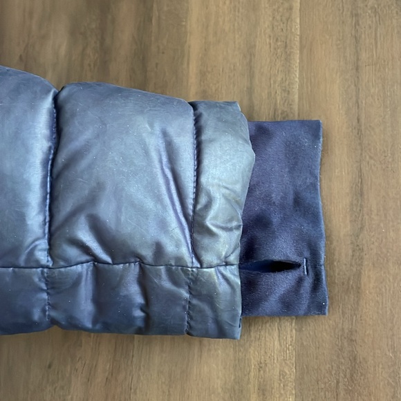 Athleta Quilted Diamond Navy Down Puffer size Small - Picture 7 of 12